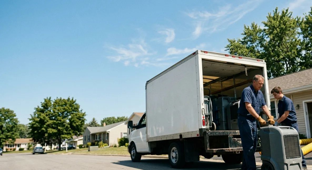 Water Damage Cleanup in Fairwater, WI near me